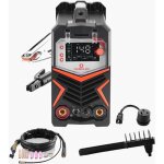 Poste  souder tig 205 a, quip d'un grand cran led, avec modes dc tig, dc pulse tig et mma (stick), ...