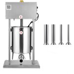 Mophorn poussoir  saucisses lectrique 10 l, appareil vertical en acier inoxydable avec contrle de ...