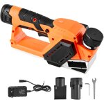 Mophorn rabot �lectrique sans fil largeur de coupe 56 mm, raboteuse � bois portable 14500 tr / min, batterie ...