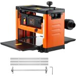 Mophorn raboteuse d'�paisseur �lectrique avec 3 lames, largeur de coupe 33 cm, moteur 2000 w, 23500 tr ...