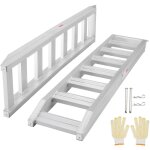 Mophorn - rampes en aluminium 72x15', capacit de 8810lb, 2 pices, rampes robustes avec extrmit de ...