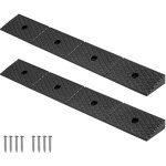 Mophorn rampe de trottoir en caoutchouc, 50, 8 mm, ensemble de 2 rampes antid�rapantes, capacit� de charge ...