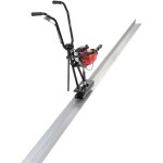 Mophorn - rgle  bton lectrique  gaz, panneau en aluminium de 3 370 mm, moteur vibrant de finition ...