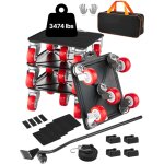 Mophorn - roulant pour meubles, capacit de 3 474 lb, dmnageur robuste avec 5 roues  360 , panneau ...