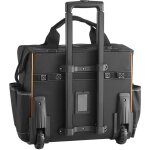 Mophorn sac � outils � roulettes, capacit� de 110 lb, 25 poches, organiseur d'outils durable avec poign�e ...