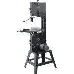 Mophorn - scie  ruban d'tabli avec support, 340 mm, 440 - 846 tr / min, 1100 w, hauteur de coupe 330 ...
