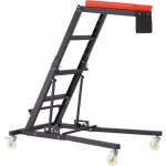 Mophorn - vevor sommier de mecanicien sureleve repliable chariot de mecanicien haut profil hauteur reglable ...