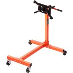 Mophorn - support de moteur , support de moteur rotatif de 340 kg avec tte rglable  360 , chariot ...