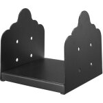 Mophorn support de poteau bois, lot de 2, base de poteau, dimensions int�rieures 200x190 mm, en acier ...