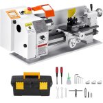 Mophorn - tour  mtaux d'tabli avec alimentation automatique, moteur sans balais 1250 w, vitesse maximale ...