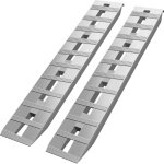 Mophorn - vevor 1520 x 305 mm rampe in alluminio 2 pz rampe atv rampe di carico capacita 6000 lbs / 2722 ...