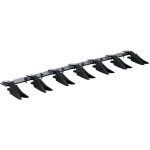 Mophorn - vevor barre de dents de godet 53' dent de godet de tracteur robuste pour chargeur de tracteur ...