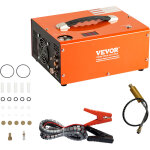 Mophorn - vevor compresseur deair pcp portable 30 mpa convertisseur integre arret automatique cc 12v ...