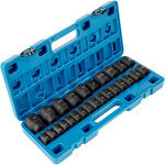 Mophorn - vevor jeu de douilles a choc 1 / 2' 26pcs, 6 pans en acier allie cr - m0, douilles a impact ...