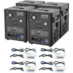 Mophorn - vevor machine a etincelles froide 4pcs 500 w machine a feux deartifice alliage dealuminium ...