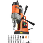 Mophorn - vevor perceuse magnetique, perceuse a colonne portable 1450 w, 12500 n, 850 tr / min, max. ...