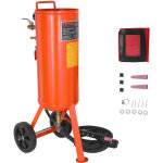 Mophorn - vevor sableuse haute pression robuste 37 l kit de sablage a air 60 - 110 psi reservoir de sablage ...