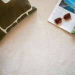 Moquette chambre ou salon - select - ecru - rouleau de 5m x 3m