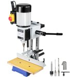 Mortaiseuse a bedane carre, 750 w, machine a percer bois deetabli electrique avec ensemble forets, capacite ... Mortaiseuse a bedane carre, 750 w, machine a percer bois deetabli electrique avec ensemble forets, capacite ...