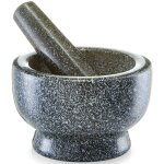 Mortier de cuisine granite avec pilon zeller Mortier de cuisine granite avec pilon zeller