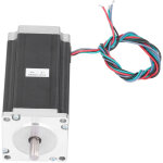 Moteur pas - � - pas 57hs11242b4d8 3nm 24v pour fraiseuse cnc, double arbre 8mm, couple �lev�