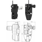 Moteur d�vidoir fil soudure mig 24v 10w automatique faible bruit 0. 6 - 1. 0mm