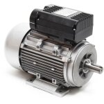 Wiltec - moteur électrique monophasé 2 pôles ? 230 v, 1, 5 kw (2 cv), 2850 tr / min ? avec condensateur ... Wiltec - moteur électrique monophasé 2 pôles ? 230 v, 1, 5 kw (2 cv), 2850 tr / min ? avec condensateur ...