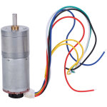 Moteur � engrenage dc avec encodeur de vitesse - 12v, 100 tours / min