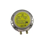 Moteur entrainement plateau 21 v pour micro ondes lg