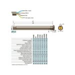 Moteur 230v / 50hz lt50 gemini 25 / 17 somfy