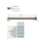 Somfy ? moteur radio rts 230v pour motorisation de volet ? couple 20nm ? vitesse 17 tr / min ? puissance ...