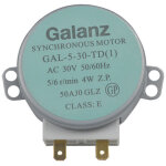Moteur synchrone de plateau tournant gal - 5 - 30 - td 30 v 4 w pour accessoires micro - ondes galan. ...
