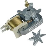Whirlpool - moteur ventilateur chaleur tournante pour fours bauknecht, ariston hotpoint - 481010781691 ...