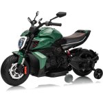 Moto electrique pour enfants 12v ducati x bentley diavel v4 - vert