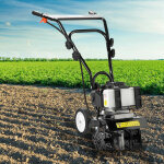 Brast - motobineuse thermique 7000 tr / min 52cc 25cm 4 fraises 10 - 15cm profondeur de travail 2, 6cv ... Brast - motobineuse thermique 7000 tr / min 52cc 25cm 4 fraises 10 - 15cm profondeur de travail 2, 6cv ...