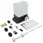 Motorisation pour portail coulissant - capacit : jusqu' 600 kg - avec tlcommande - 370 w