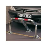 Mottez ? barri�re de parking rabattable 3 pieds ? tube acier zingu� 50 / 2mm ? serrure cylindre europ�en ...
