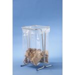 Support sac poubelle fixe 100 - 110 litres - zingu� - b015cnm - ce produit de marque est neuf. - mottez ...