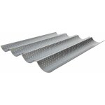 Moule pour 4 baguettes - acier carbone anti - adhsif