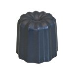 Moules a canneles 5. 5cm / 4 acier antiadherent - de buyer Moules a canneles 5. 5cm / 4 acier antiadherent - de buyer