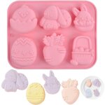 Moule chocolat paques, moule oeuf de p�ques silicone, moule lapin de p�ques, moule � chocolat de p�ques ...