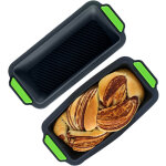 Moule � g�teau en silicone, avec 10 moules � cupcakes en silicone, moule � g�teau pour g�teaux / toasts ...