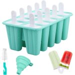 Moule glace silicone, 10 cavits moules pour glaces, moule  glace en silicone sans bpa, moule glacon ...