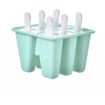 Moules � glace en silicone r�utilisables et faciles � d�mouler pour faire des glaces vertes
