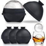Moules � gla�ons ronds, bac � gla�ons sph�rique - boule de glace en silicone r�utilisable
