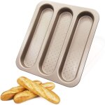 [jamais utilis�] moule a pain baguette francaise perfor�e b�ton de pain fran�ais plateau de moule � pain ...