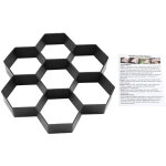 Moule � pav� en b�ton pour all�e de jardin diy - fabrication de dalles