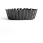 Moule � quiche cannel� profond anti - adh�sif 100mm - vogue