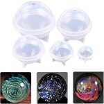 Moule rond en silicone pour r�sine � faire soi - m�me