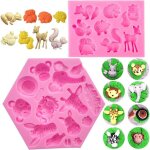 Moules en silicone 3d animaux fondant mould pour d�corer des gateaux outils de patisserie diy bonbons ...